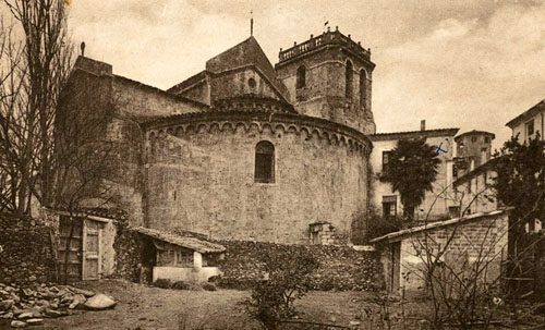 Absis de Sant Pere de Besalú. 1910-1920