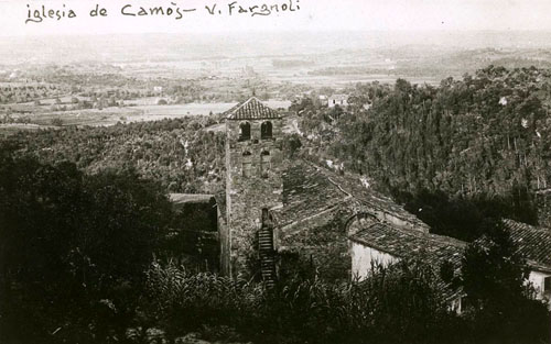 Església de Sant Vicenç de Camós. 1911-1936