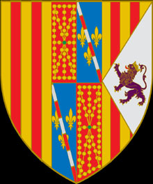 Escut del príncep Carles de Viana (1421-1461)