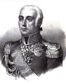 El general de divisió de la Grande Armée de Napoleó, Domenico Pino (1760-1826)