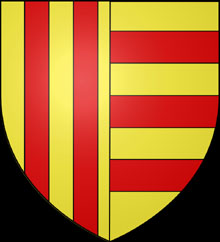 Escut d'armes de Joan I d'Empúries (1338-1398)