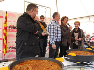 Fira del Porc FIPORC 2014. Sessió de cuina amb Montserrat Fontané de Can Roca de Taialà