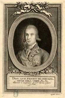Luis Firmín de Carvajal y Vargas, Conde de la Union (1752-1794)