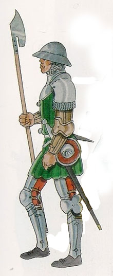 Infanteria de la Guerra Civil (1462-1472). Peó