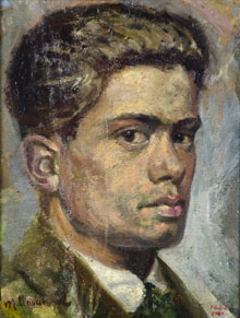 Autorretrat Marià Llavanera i Miralles (Lladó, 1890 – 1927)