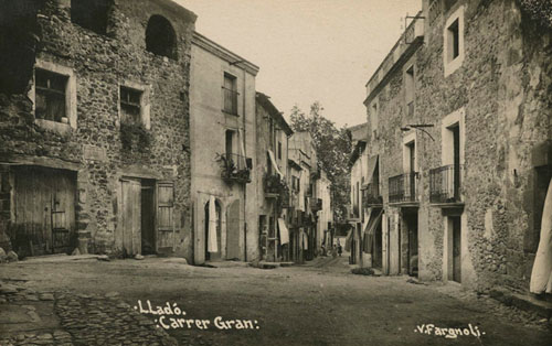 Carrer Gran de Lladó. 1911-1931
