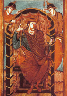 El rei franc Lotari I (795-855), fill gran de l'emperador Lluís el Pietós
