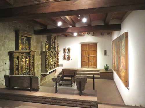 Sala del Museu de Sant Joan de les Abadesses