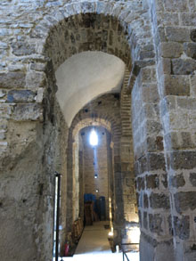 Nau lateral sud del monestir de Sant Quirze de Colera