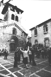 Festa de Sant Andreu a Serinyà. 1992