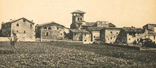 Vista de Serinyà. 1900-1908