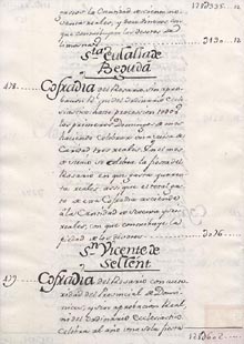 Estado de las cofradías, hermandades y congregaciones correspondientes a Gerona, junto con los pueblos de su partido. 1771