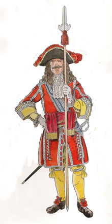 Capità del Terç de Barcelona. 1694