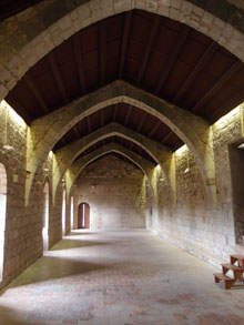 Dormitori del monestir de Santa Maria de Vilabertran