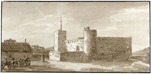 Castell de Bàscara. Otto Howen (1774-1848)