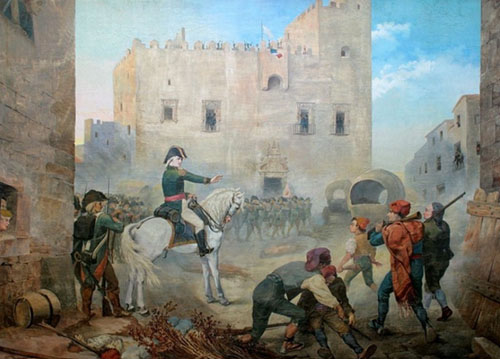El general O’Donnell derrota les tropes franceses del general Schwartz el 14 de setembre de 1810