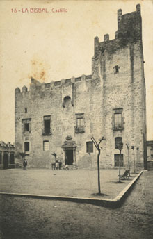 Castell de la Bisbal. 1910