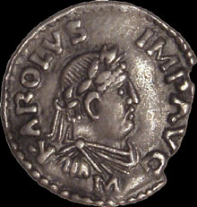 Moneda de Carlemany. 812-814