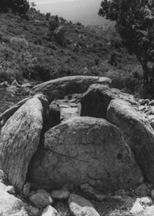 Dolmen de la Font del Roure. 1970