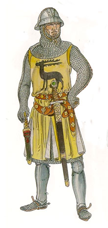 Noble de segon ordre de principis del segle XIV
