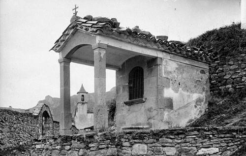 Oratori de la Nostra Senyora de Montgrony i església de Sant Pere. 1918