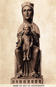 Mare de Déu de Montgrony. 1920