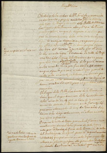 17 d'agost 1718. Esborrany d'un dictamen sobre la disputa que mantenen les viles de Bagà i la Pobla de Lillet amb la baronia de Pinós i Mataplana en el repartiment de la contribució dels anys 1713-1715