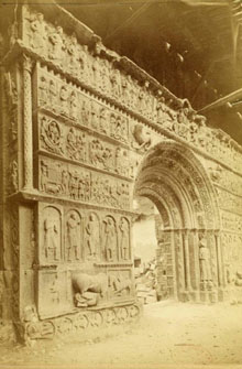 Portalada de Santa Maria de Ripoll. 1886