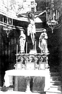Altar del Sant Crist de Santa Maria de Ripoll. 1880-1920