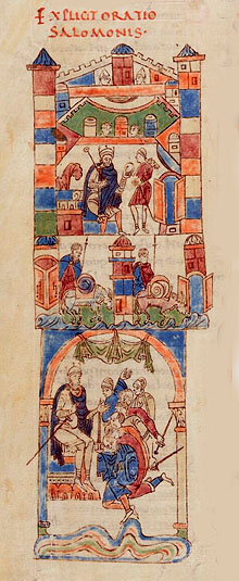 Miniatures de la Biblia de Rodes. 1010-1025