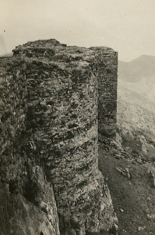 Castell de Sant Salvador. 1925