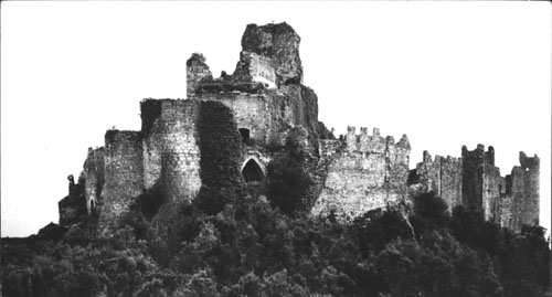 El castell de Montsoriu. 1986