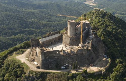El castell de Montsoriu. 2010