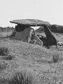 El dolmen de la Taula dels Lladres. 1907