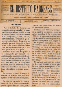 El Distrito Farnense del 17 de març de 1895. Primera notícia escrita sobre el ranxo de Vidreres