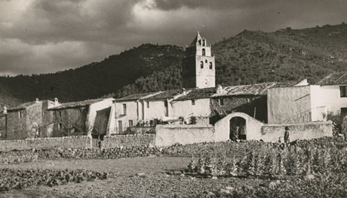 Vista de Sant Llorenç de la Muga. 1925