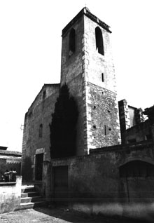 Església de Santa Llogaia d'Àlguema. 1989