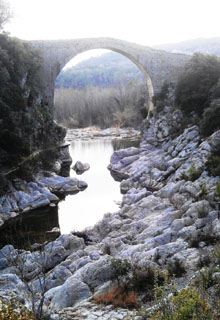Pont de Llierca. Segles XIII-XIV