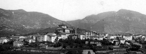 Vista general de Tortellà. Ca. 1929