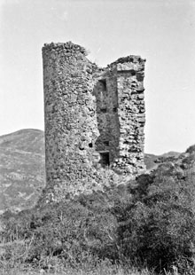 Castell de Quermançó. 1925