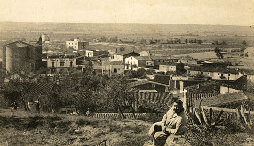 Vista parcial de Vilajuïga. 1910
