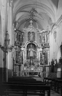 Retaule de l'esgl&eacute;sia de Sant Pere. 1934