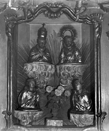 Reliquiaris de Segueró en forma de bustos. 1920