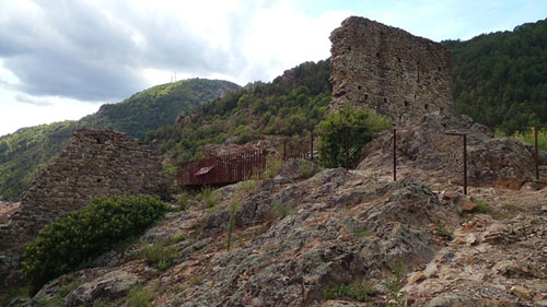 El castell de Ribes de Freser