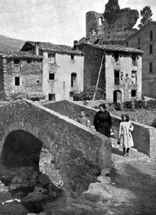 Pont a Ribes de Freser. 1911