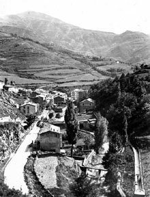 Vista de Ribes de Freser, al fons el Taga. 1912
