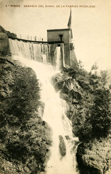 Desgu&agrave;s de la f&agrave;brica Recolons. Ca. 1900