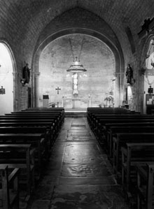 Esgl&eacute;sia parroquial de Sant Juli&agrave; i Santa Basilissa de Verges. 1987